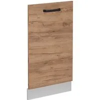Vicco Frontblende R-Line, Goldkraft Eiche/Weiß, 45 cm ohne Arbeitsplatte (1 St)