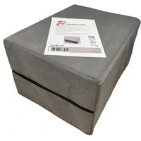 IWH Lagerungskissen IWH Bandscheibenwürfel Stufenlagerungswürfel 55x40x30 cm grau