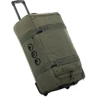 SONS OF ALOHA Reisetasche Reisetasche mit Rollen groß Duffle bag Zoll olive, Reisetasche mit Rollen aus wasserabweisendem recyceltem Plastik