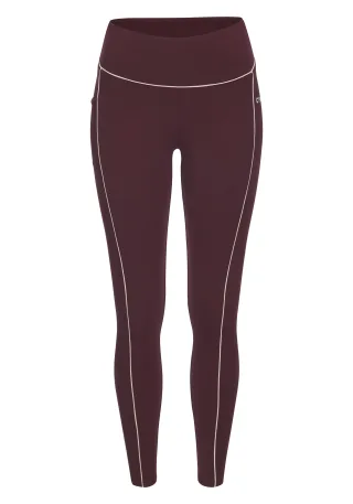 Copenhagen Studios CS Performance Leggings wine red - Gr. - M