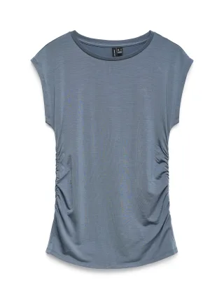 VERO MODA - VMAVASARAH SL TOP JRS NOOS China Blue - Gr. - M