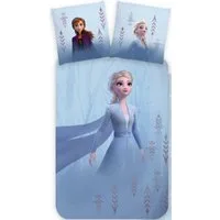 BrandMac Bettwäsche Disney Frozen - Die Eiskönigin - Wende-Bettwäsche, 135x200 & 80x80, Baumwolle, 100% Baumwolle