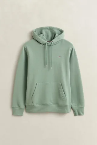 GANT - Shield Hoodie Grün - Gr. - XL