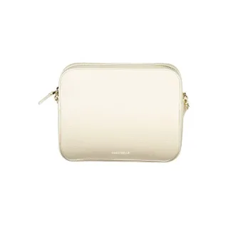 Coccinelle Weiße Lederhandtasche