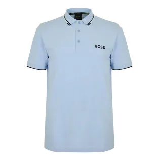 Boss - "Paddy Pro" Poloshirt für Herren, Baumwolle Piqué (Blau)