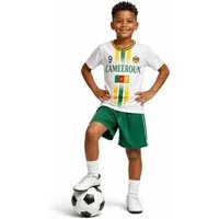 Fashion Boy Fußballtrikot Fussball Fan Set Kamerun CAMEROUN Trikot + Shorts, JS298e (Set)