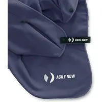 AGILE NOW Sporthandtuch Magnet Fitness-Handtuch aus Mikrofaser, Rutschfest & Schnelltrocknend, Mit Reißverschlusstaschen & Kapuze
