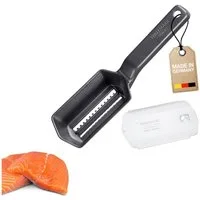 WESTMARK Fischbesteck »Scalex« Black Edition, Entschupper, Aluminium, Edelstahl, griffige Haptik