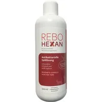 reboVet Veterinär-Fachgroßhandel GmbH & Co. KG Fellpflege Rebohexan Spüllösung 500ml zur Wundreinigung und Wundpflege