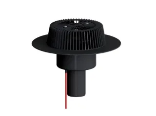 DALLMER Dachablauf SuperDrain 62 H FPO-PP, beheizt, DN 70, 671462 671462