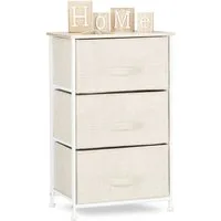 relaxdays Standregal Regalsystem verschiedene Varianten beige, A