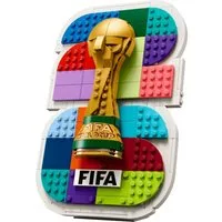 LEGO® Editions 43032 Offizielles Emblem des FIFA World Cup 2026™ Spielbausteine, (Set, 298 St., Set)