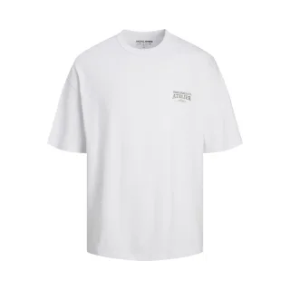Herren-T-Shirt der Marke Jack & Jones. Das Shirt besteht aus hochwertiger Baumwolle und ist wunderbar angenehm zu tragen. Marke: Jack & JonesModellname: Santorini Oversize Fit Tee Kategorie: men's tee ssMaterialien: BaumwolleFarbe: weiß