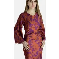 Elara Maxikleid Abaya (1-tlg)