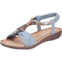 Rieker Sandale Sommerschuh, Urlaubsschuh, Fersenriemchen mit Gummizug