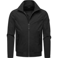 Ragwear Outdoorjacke Collwie wasserdichte Herren Übergangsjacke mit hohem Kragen