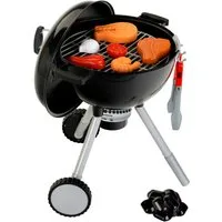 Klein Kinder-Küchenset Weber Spiel-Kugelgrill One Touch Premium, mit Licht und Sound, Made in Germany