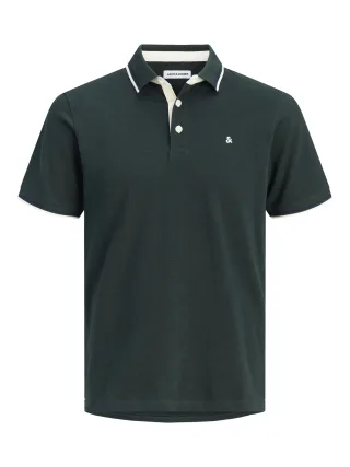 JACK&JONES - JJEPAULOS POLO SS NOOS Scarab - Gr. - M