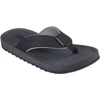 Skechers TANTRIC-COPANO Zehentrenner, Sommerschuh, Schlappen, Poolslides, Badeschuh, mit Luxe Foam