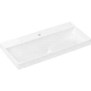 hansgrohe Xelu Q Waschtisch 60321450 1000x480mm, mit Hahnloch, ohne Überlauf, weiß
