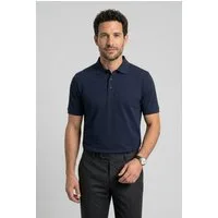 OLYMP Poloshirt aus hochwertigem Leinen, unifarben