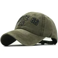 Sporty Baseball Cap Trucker Baseballcap Route 66 USA Travel Cotton Cap