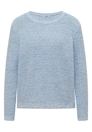 CECIL - Cecil B303643 cherry tomato orange cloud blue - Gr. - XXL
