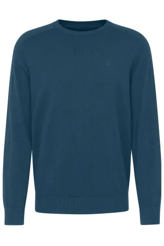 bugatti - Herren Pullover 1/1 Arm petrol - Gr. - 3XL