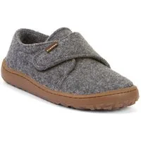 froddo® BAREFOOT WOOLY Hausschuh barfoot Klettschuh für zu Hause, Kindergartenschuh mit Wollfutter