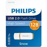 Philips FM12FD70B/00 USB-Stick (USB 2.0, Lesegeschwindigkeit 80,00 MB/s, Sunrise Orange®, 128 GB, USB 2.0, 1er Pack)
