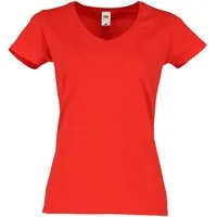 Fruit of the Loom V-Shirt Ladies Iconic 150 V-Neck T-Shirt
