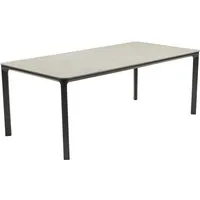 LC Garden Gartentisch Gartentisch »Stilo« Outdoortisch Sintered Stone Keramik Steingrau
