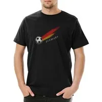 Urban Backwoods Print-Shirt Germany Football Comet I Herren T-Shirt Deutsch Deutschland German (1-tlg) Fahne Fußball Deutsche Fussball