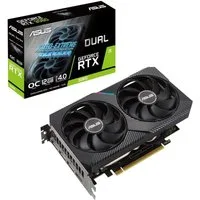 Asus GeForce Dual RTX 3060 12GB V2 OC Edition Gaming Grafikkarte Nvidia Grafikkarte (12 GB, GDDR6, PCIe 4.0, 1x HDMI, 3x DisplayPort 1.4a, DUAL-RTX3060-O12G-V2)