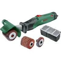 Schleifroller Texoro, Bürstenschleifer grün/schwarz, 250 Watt