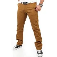 Reslad Chinohose Reslad Herren Chinohose (1-tlg., Chinohose) Chino Hose aus Baumwolle Regular Fit
