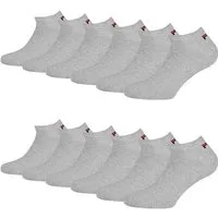 Fila Sneakersocken Kurzsocken (6-Paar) mit weichen Bündchen