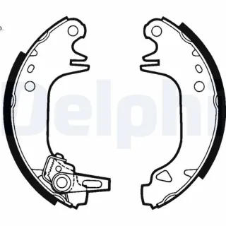 Delphi Bremsbacken hinten Citroen Ax Saxo Peugeot 106 205 309 LS1423