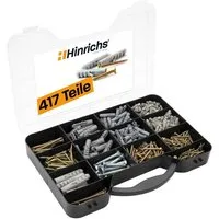 Hinrichs Schrauben- und Dübel-Set Hinrichs Dübel und Schrauben Koffer (wp)