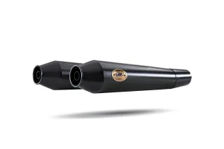 ZARD Sport Auspuff Edelstahl BLACK Royal Enfield Super Meteor 650 Bj.2023-2024 EURO5 eintragungsfrei