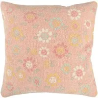 Bestlivings Kissenbezug Chiffa - Blumen, (1 Stück), Dekokissen 45 x 45 cm Kissenhülle inkl. Füllkissen (2er Pack)