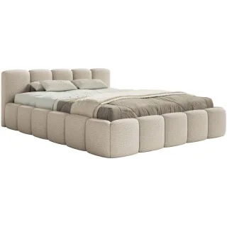 Selsey Polsterbett, Ecru, Textil, 2-Sitzer, 140x200 cm, Schlafzimmer, Betten, Polsterbetten