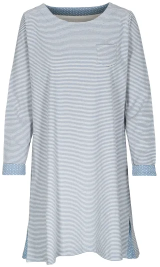 IN LINEA - Da.-Sleepshirt samtweich - Gr. - 36