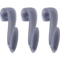 Wellgro Kleiderhaken 3x WELLGRO Rundheizkörperhaken - Top Qualität MADE IN GERMANY
