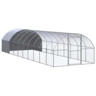VidaXL Hühnerstall / Geflügelstall mit Dach 3 m, 10 m, 2 m