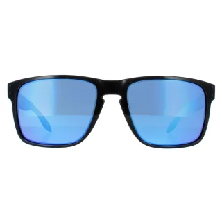 Oakley Square Mens poliert schwarz Prizm Saphir Sonnenbrille