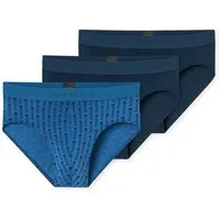 Schiesser Rioslip 95/5 Multipacks (3er Pack) ohne Eingriff, softer Logo-Webgummibund