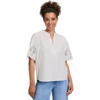 Betty&Co Schlupfbluse Damen mit Stickerei