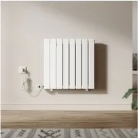 SONNI Elektro-Heizkörper Elektro-Heizkörper mit WiFi-Fernbedienung,Temperaturregelung:400W-800W