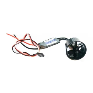 BLH30mm 6-Blade EDF Ducted Fan Unit CW/CCW With 1104 12500KV Brushless Motor 209g Thrust 25A ESC 3S for RC Airplane